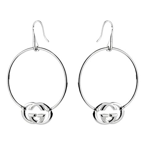 gucci ring double g silver|Gucci Double G hoop earrings.